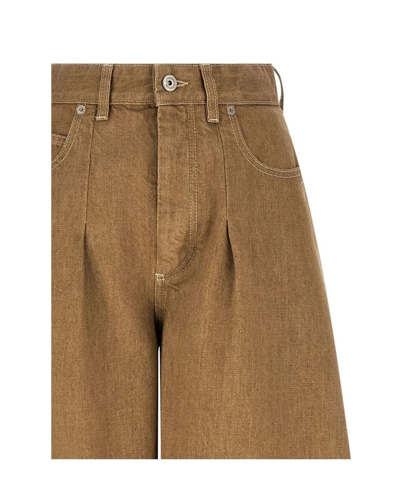 Jacquemus Jean in beige, Cotton — view 3