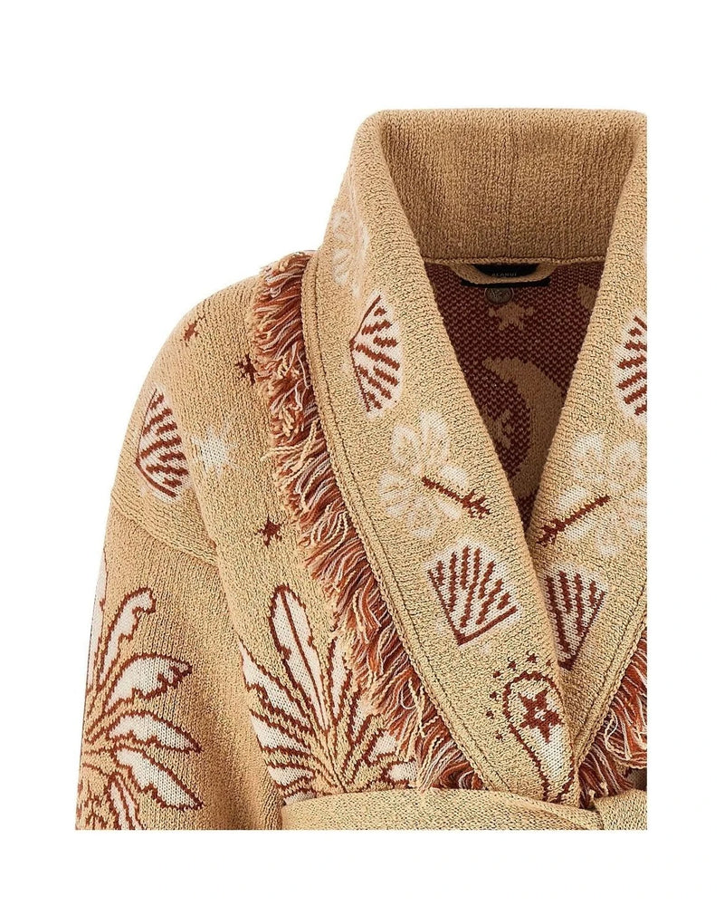 Alanui Cardigan in multicolor, Wool — view 3