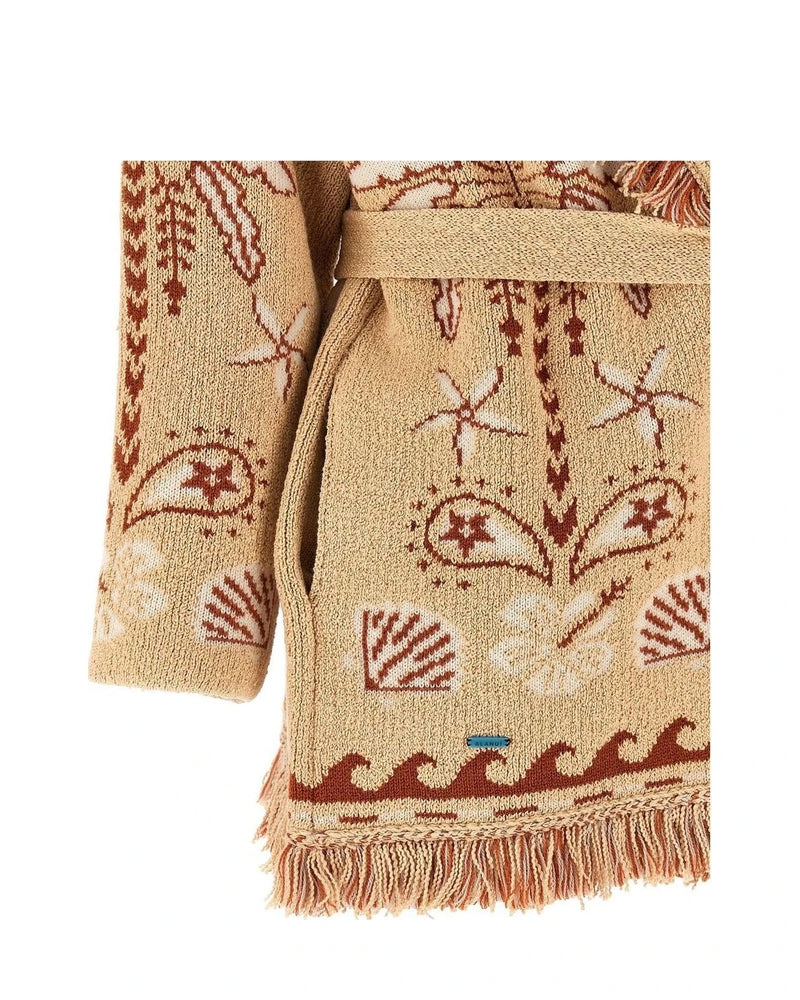 Alanui Cardigan in multicolor, Wool — view 4