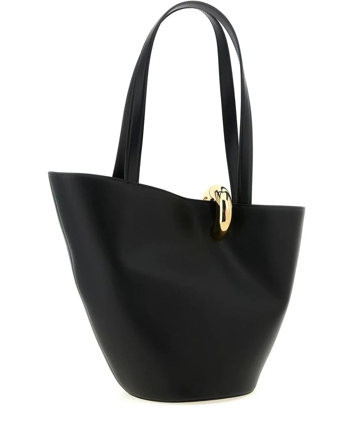 Jacquemus Bucket Bag in black, Cow Leather — view 2