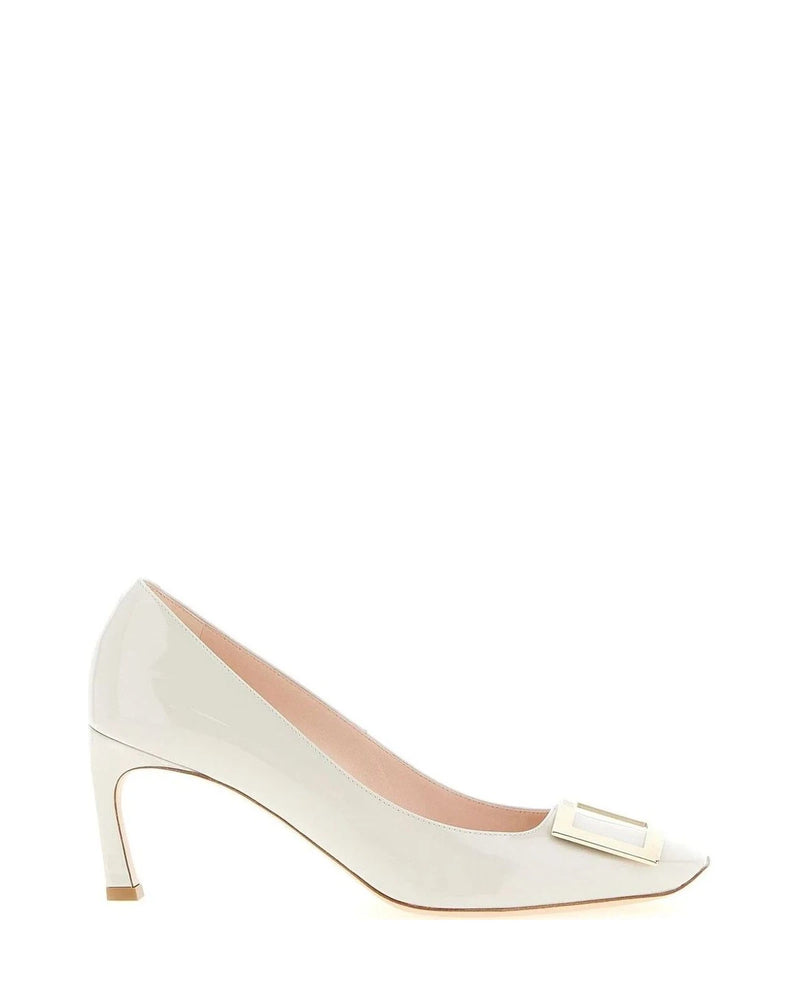 Roger Vivier Heels in gray, Calfskin Leather