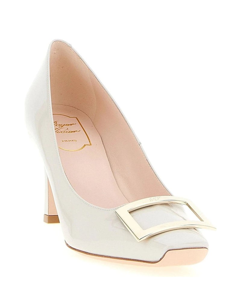 Roger Vivier Heels in gray, Calfskin Leather — view 2