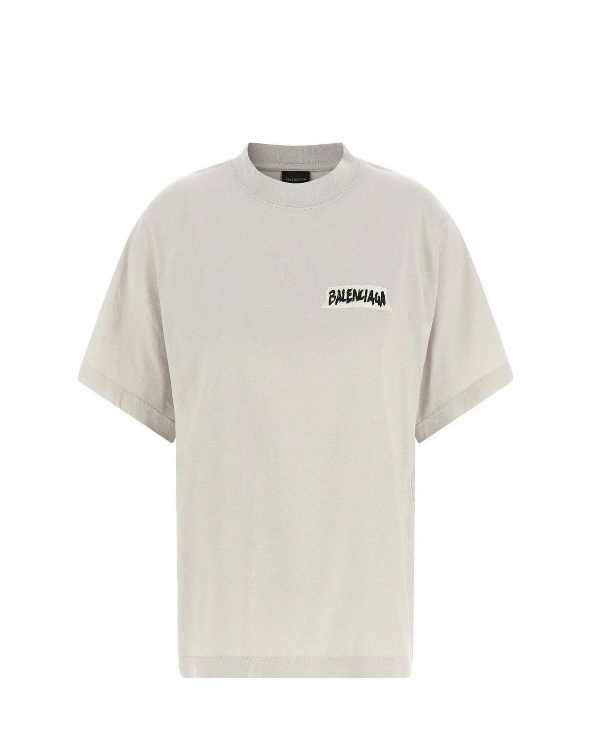 Balenciaga T-Shirt in gray, Cotton