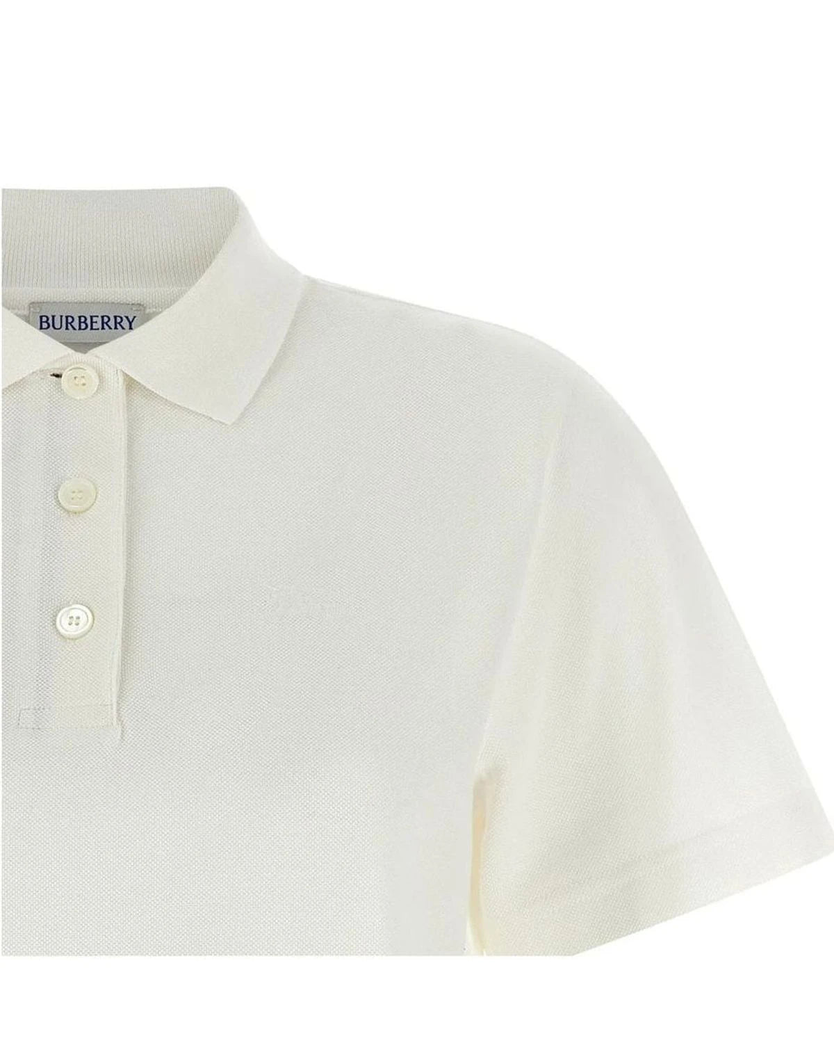 Burberry Polo in white, Cotton — view 3