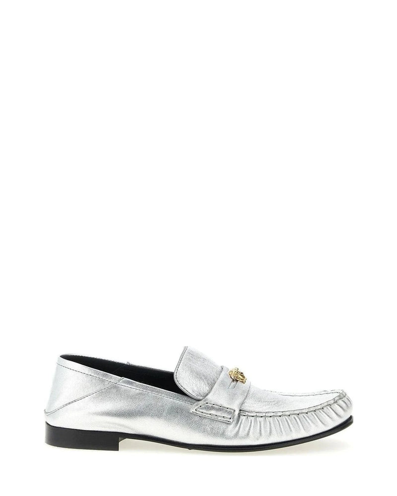 Versace Flats in silver