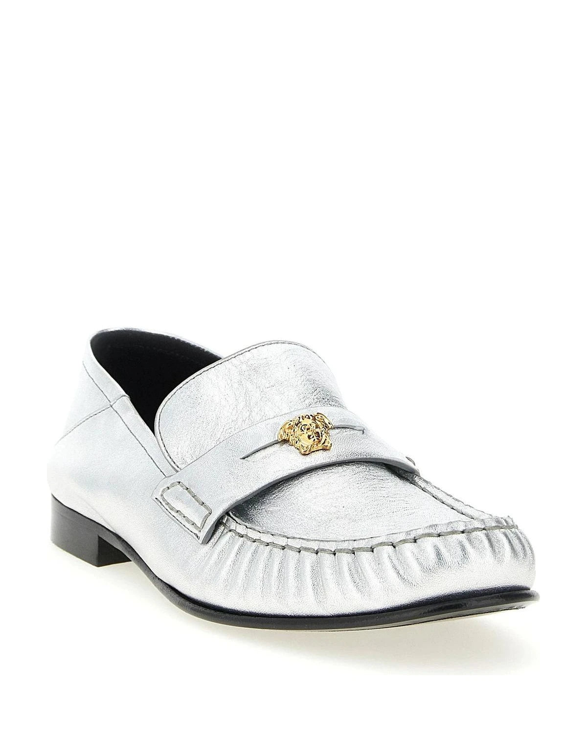 Versace Flats in silver — view 2