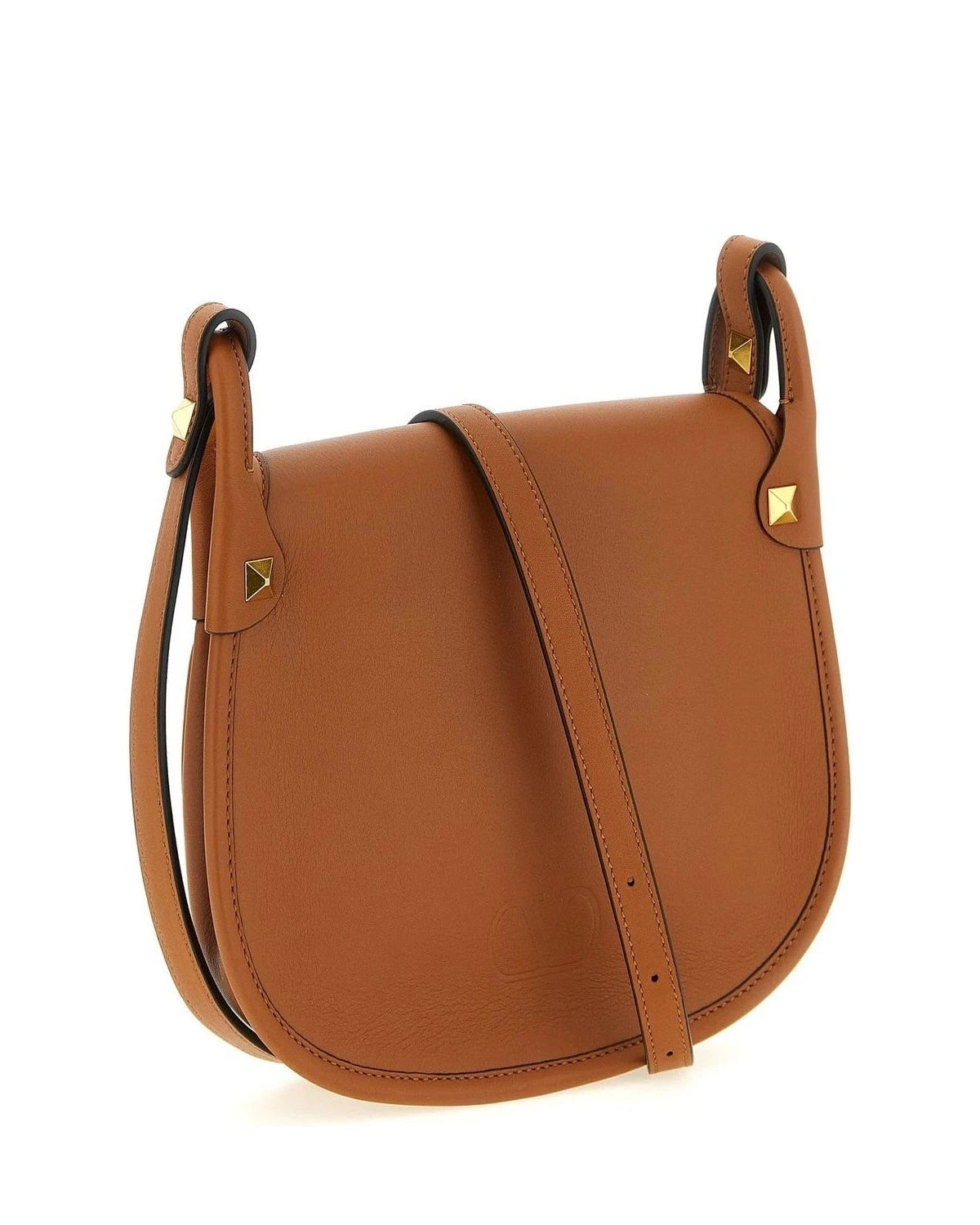 Valentino Garavani Shoulder Bag in brown, Calfskin Leather — view 2