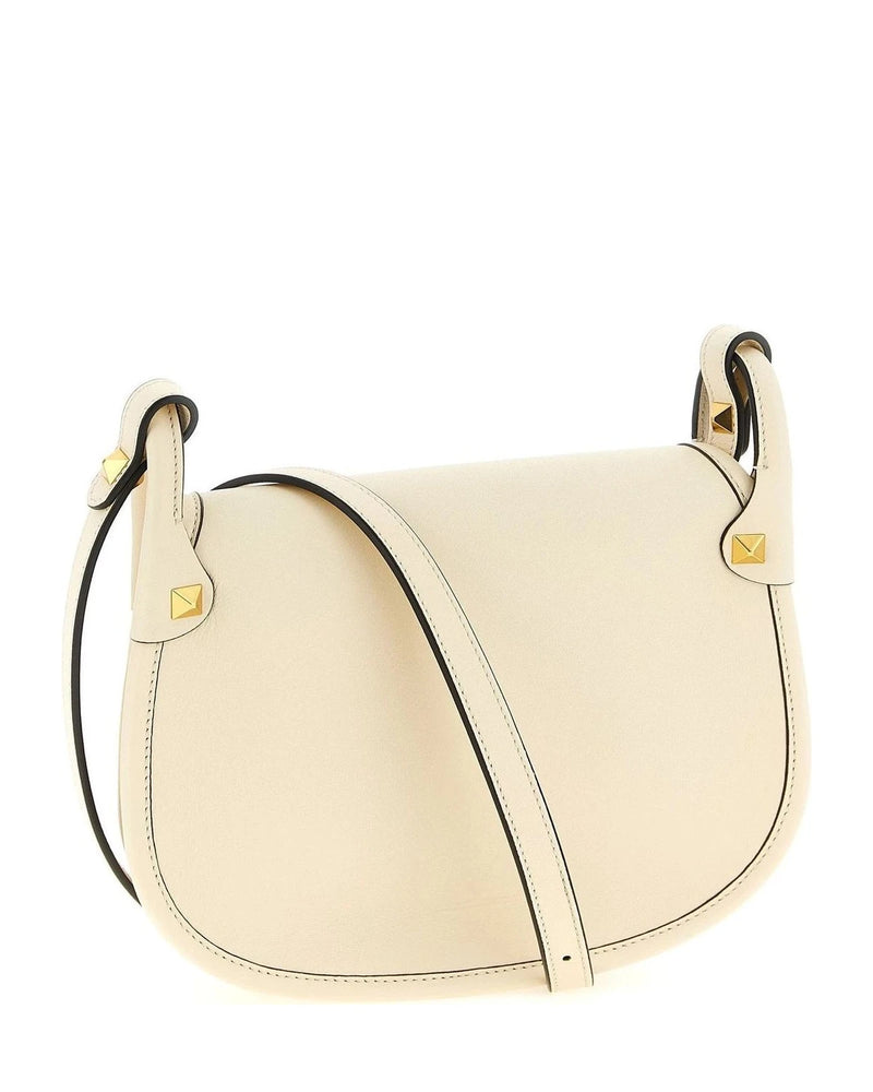 Valentino Garavani Shoulder Bag in white, Calfskin Leather — view 2