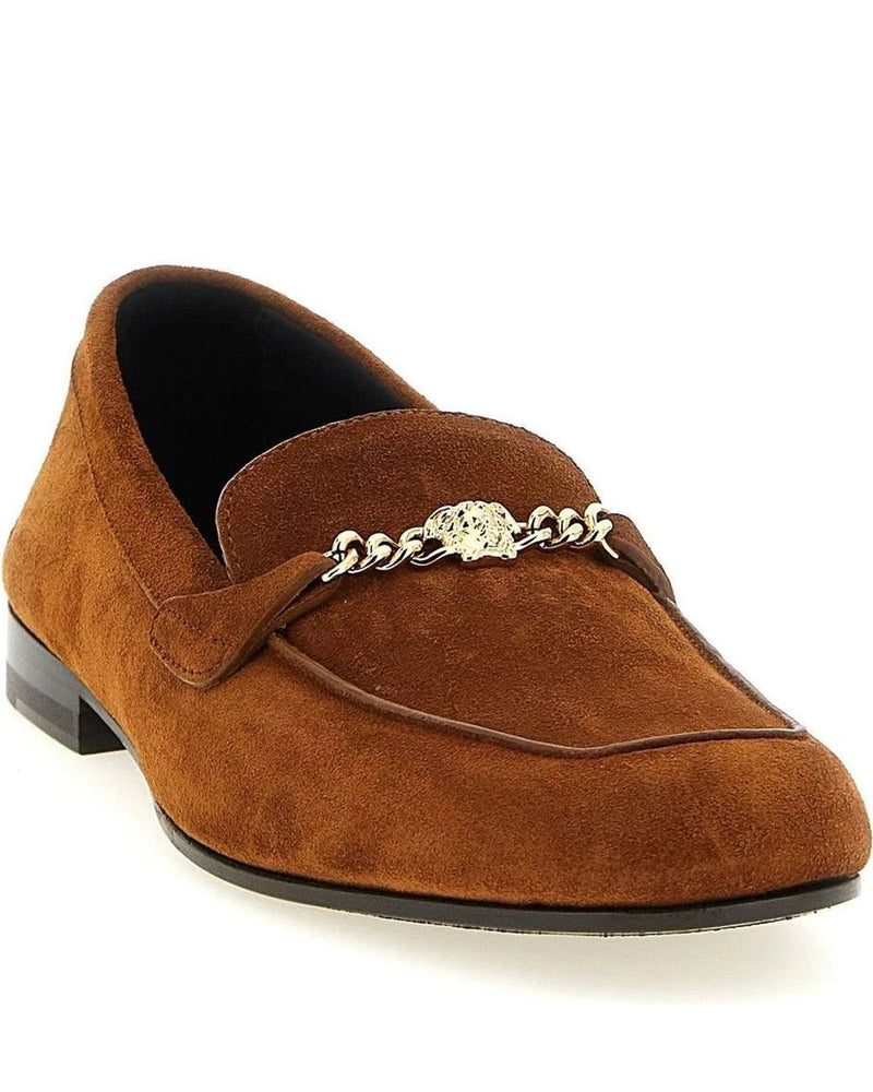 Versace Loafers in brown, Calfskin Leather — view 2