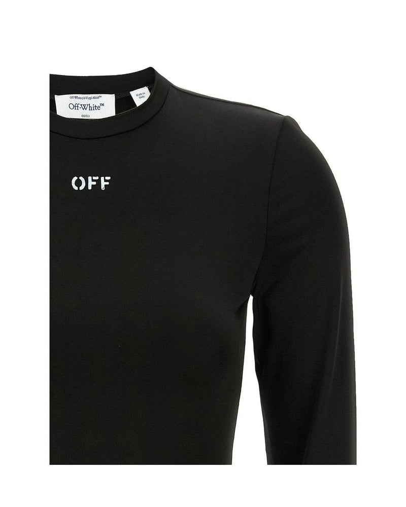 Off-White Sweater in black, Acetate — view 3