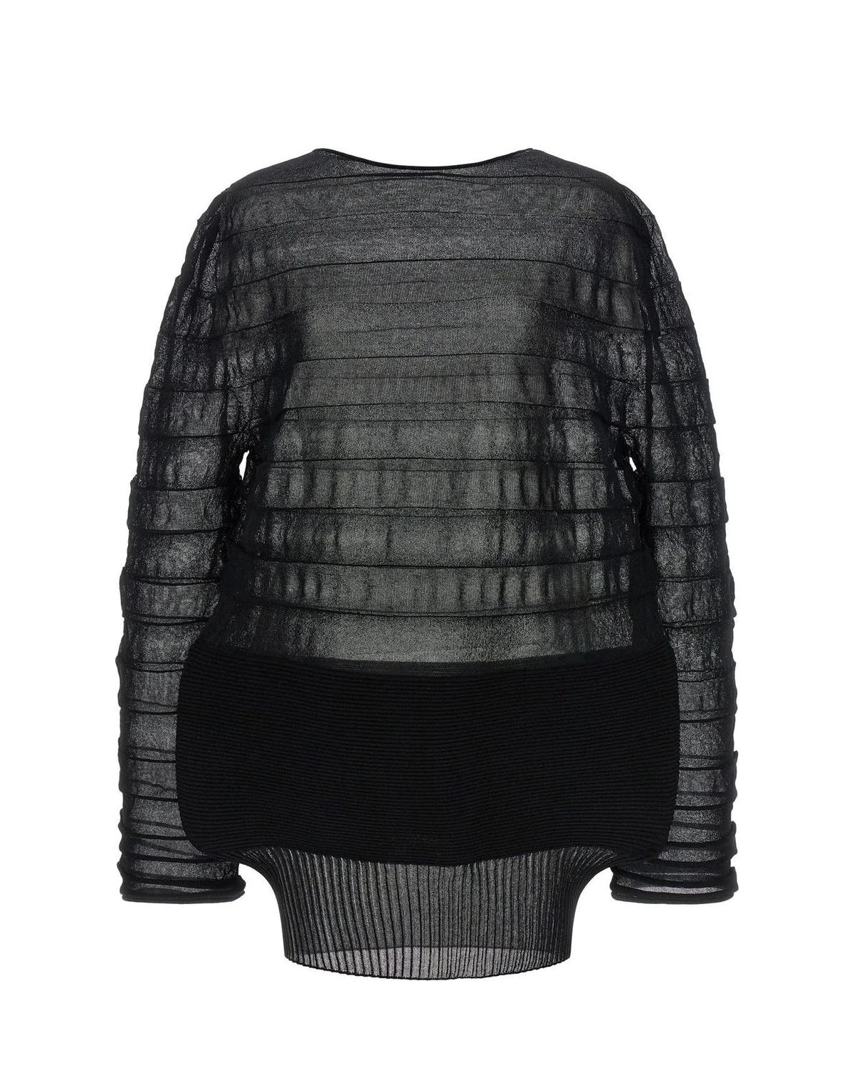 Issey Miyake Sweater in black, Polyester