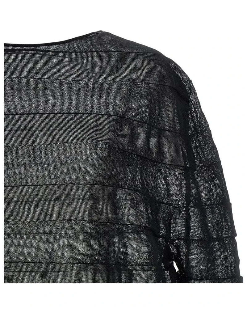 Issey Miyake Sweater in black, Polyester — view 3