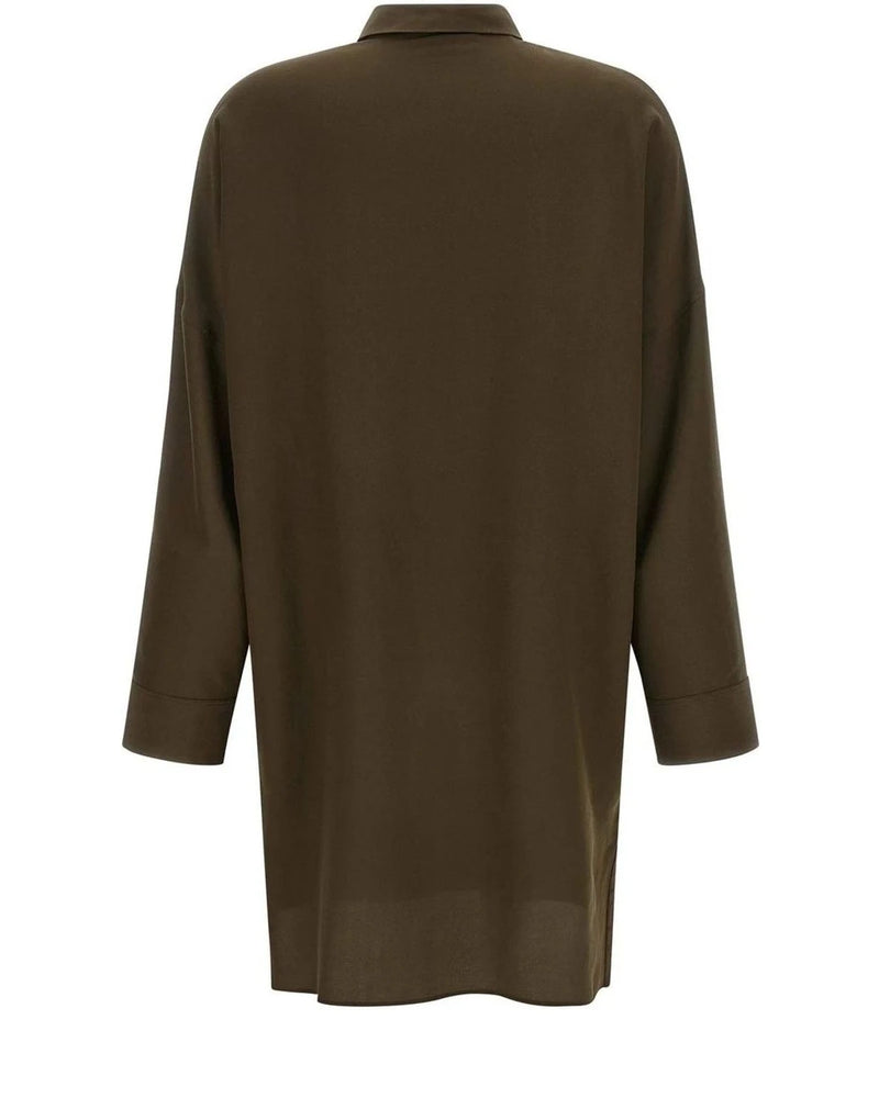 Tom Ford Dresse in brown, Silk — view 2
