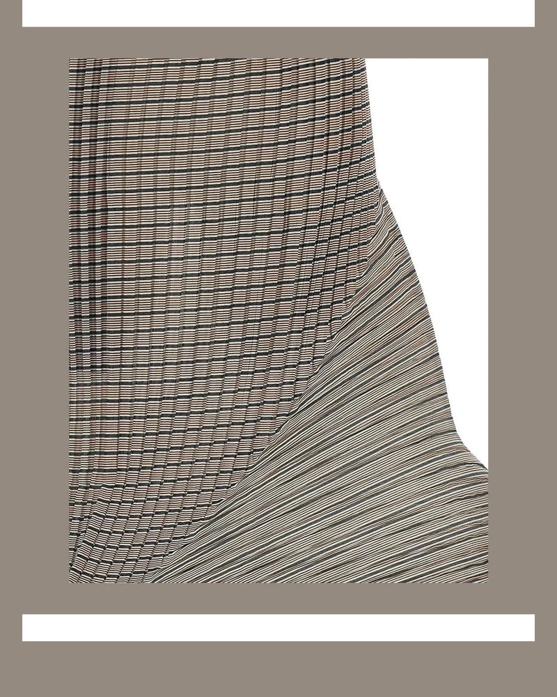 Issey Miyake Skirt in brown, Polyester — view 3