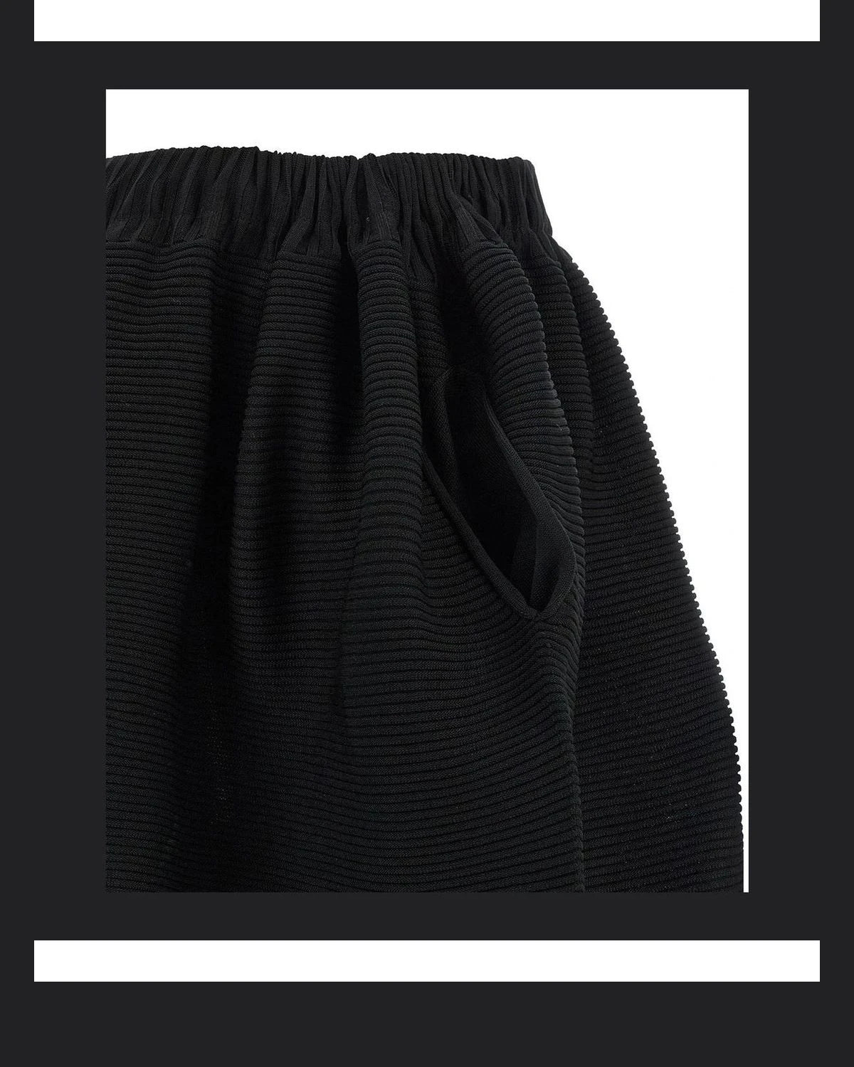 Issey Miyake Skirt in black, Polyester — view 4