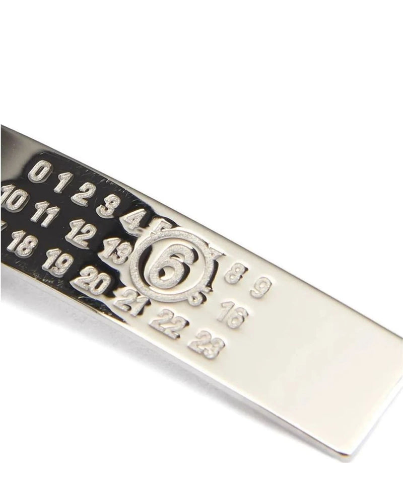 MM6 Maison Margiela Tie Clip in silver, Brass — view 3
