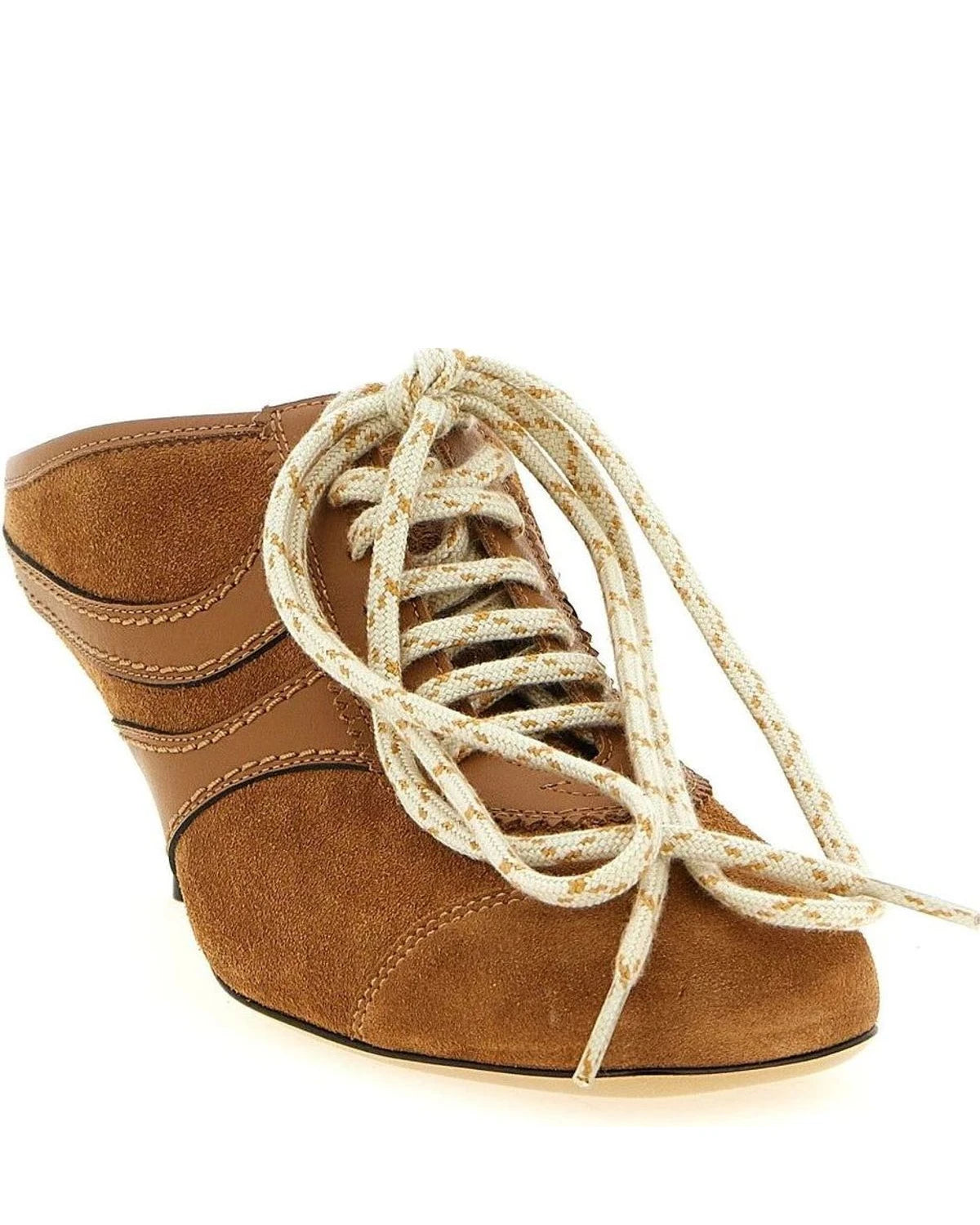 Dries Van Noten Heels in brown, Calfskin Leather — view 2