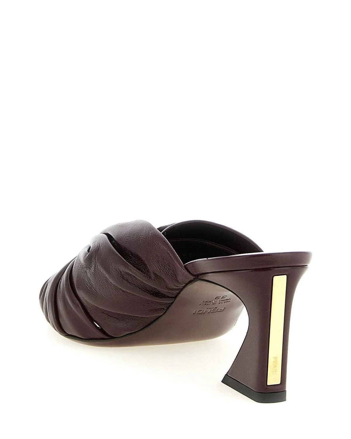 Fendi Heels in red — view 3