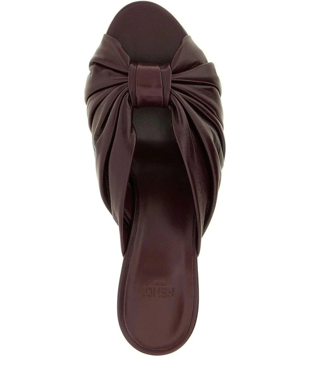 Fendi Heels in red — view 4