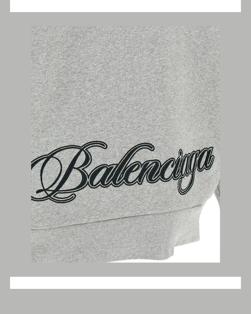 Balenciaga Hoodie in gray, Cotton — view 5