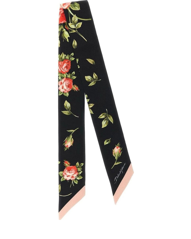 Dolce & Gabbana Durags & Hair Wrap in black, Silk