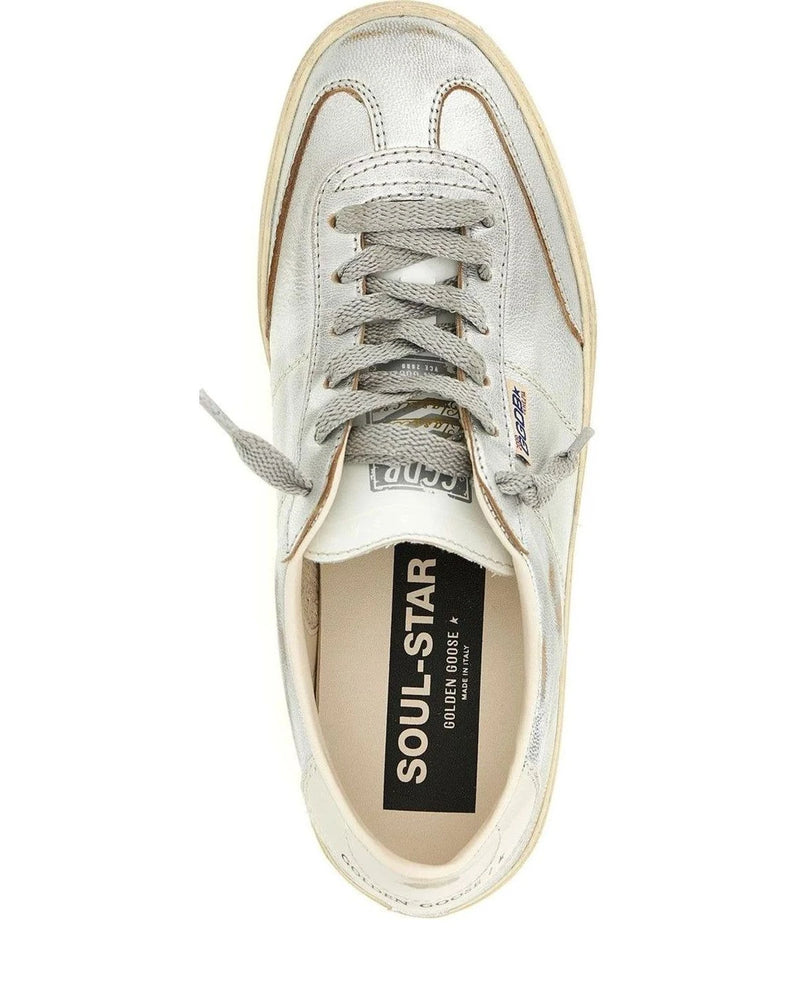Golden Goose Sneakers in silver, Cow Leather — view 4