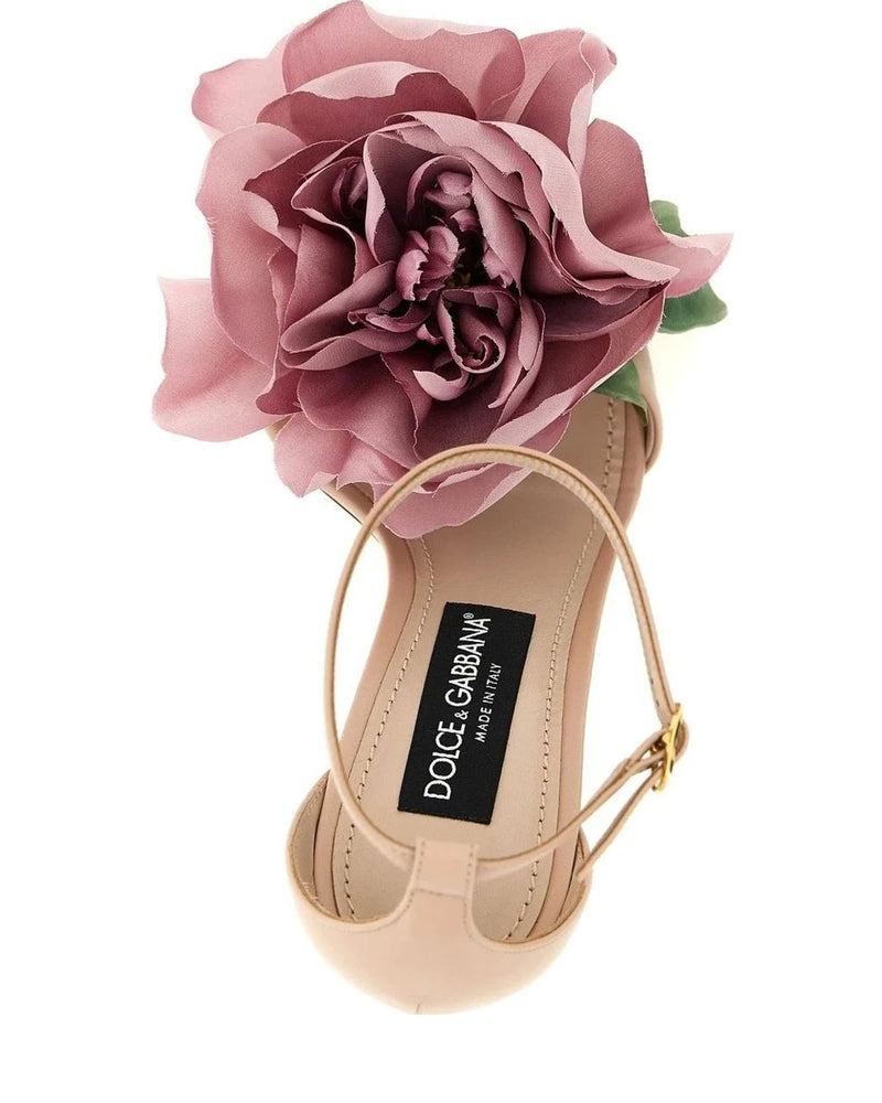 Dolce & Gabbana Heels in multicolor, Calfskin Leather — view 4