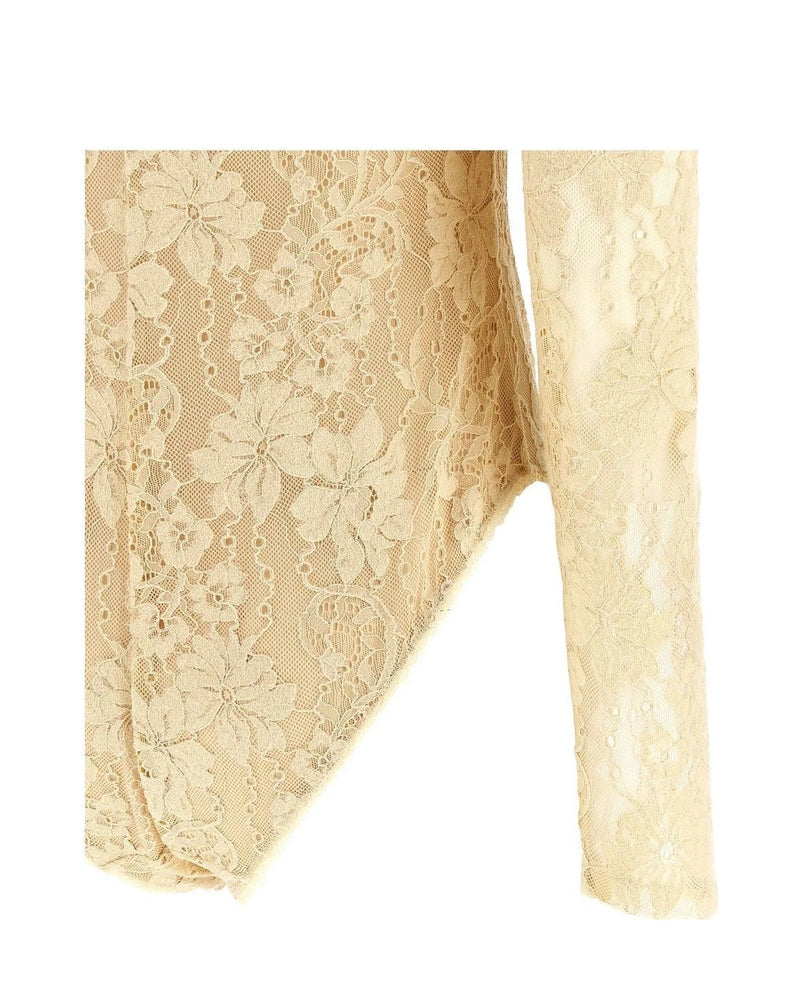 Zimmermann Bodysuit in beige, Polyamide — view 4