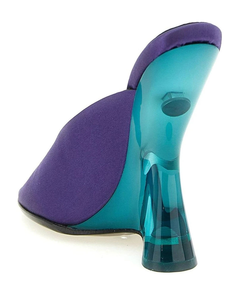 Dries Van Noten Heels in purple — view 3