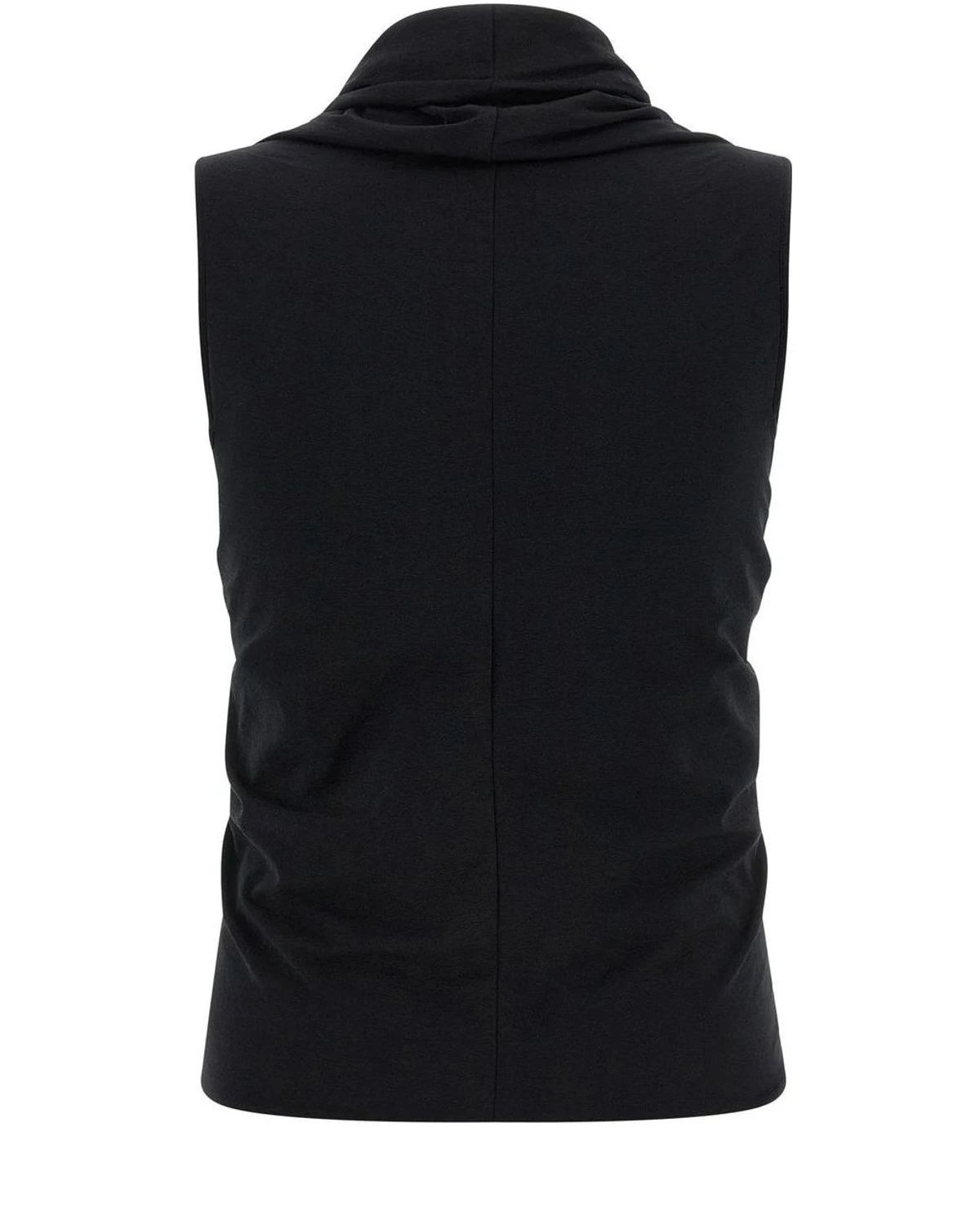 Rick Owens Tank Top in black — view 2