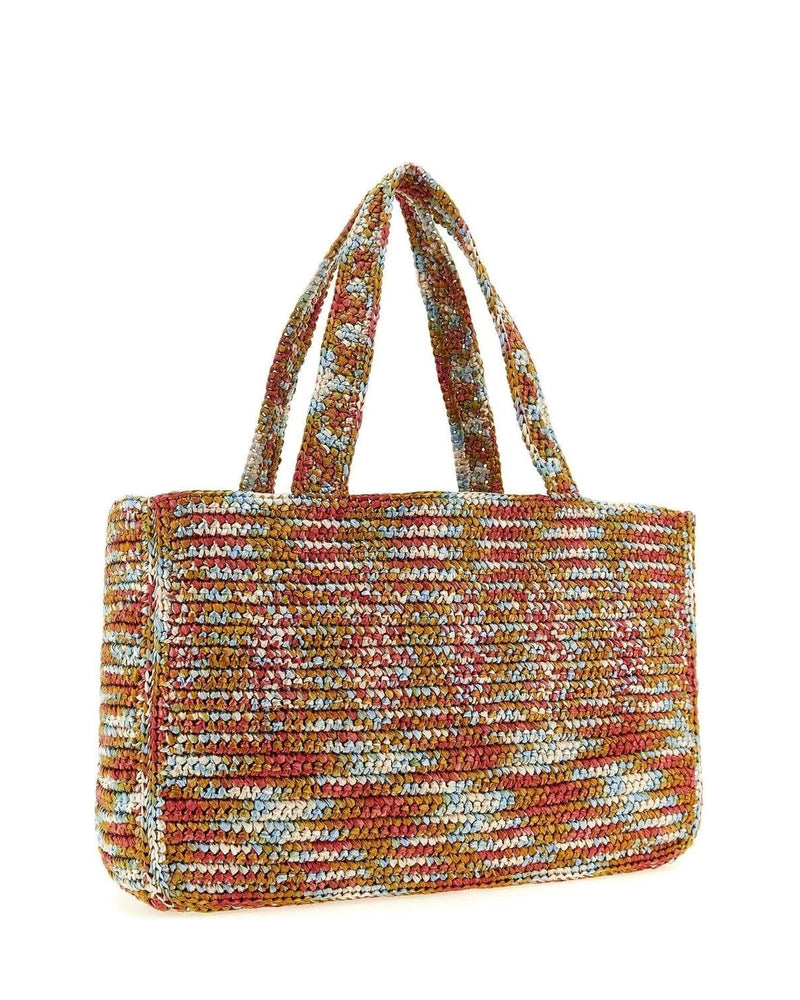 Valentino Garavani Tote Bag in multicolor, Viscose — view 2