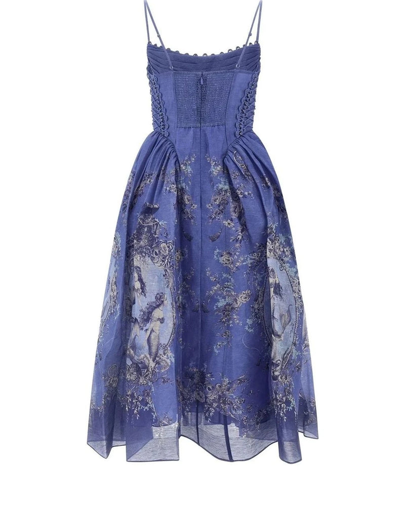 Zimmermann Dresse in blue, Linen — view 2