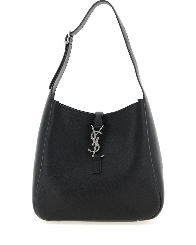 Saint Laurent Shoulder Bag in black, Calfskin Leather