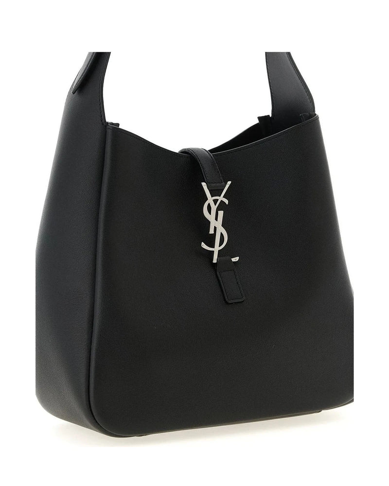 Saint Laurent Shoulder Bag in black, Calfskin Leather — view 3