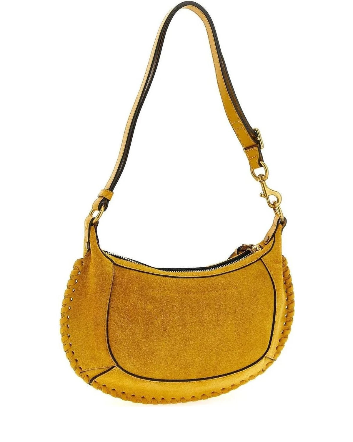 Isabel Marant Hobo Bag in yellow, Calfskin Leather — view 2