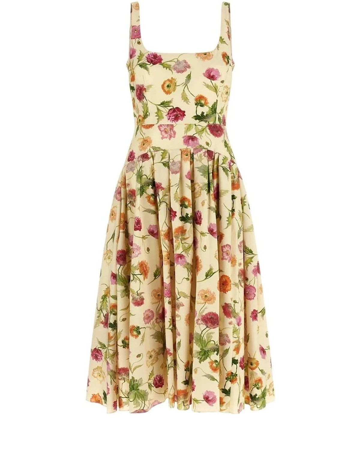 Carolina Herrera Dresse in beige, Cotton