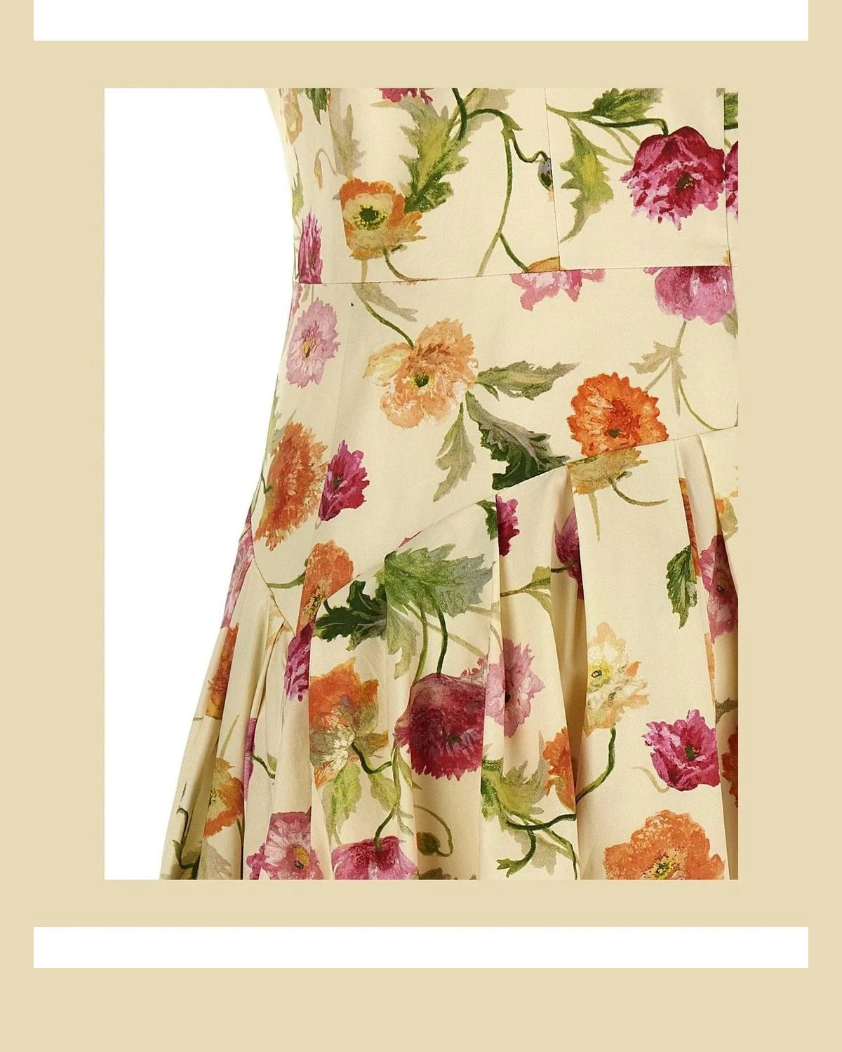 Carolina Herrera Dresse in beige, Cotton — view 4