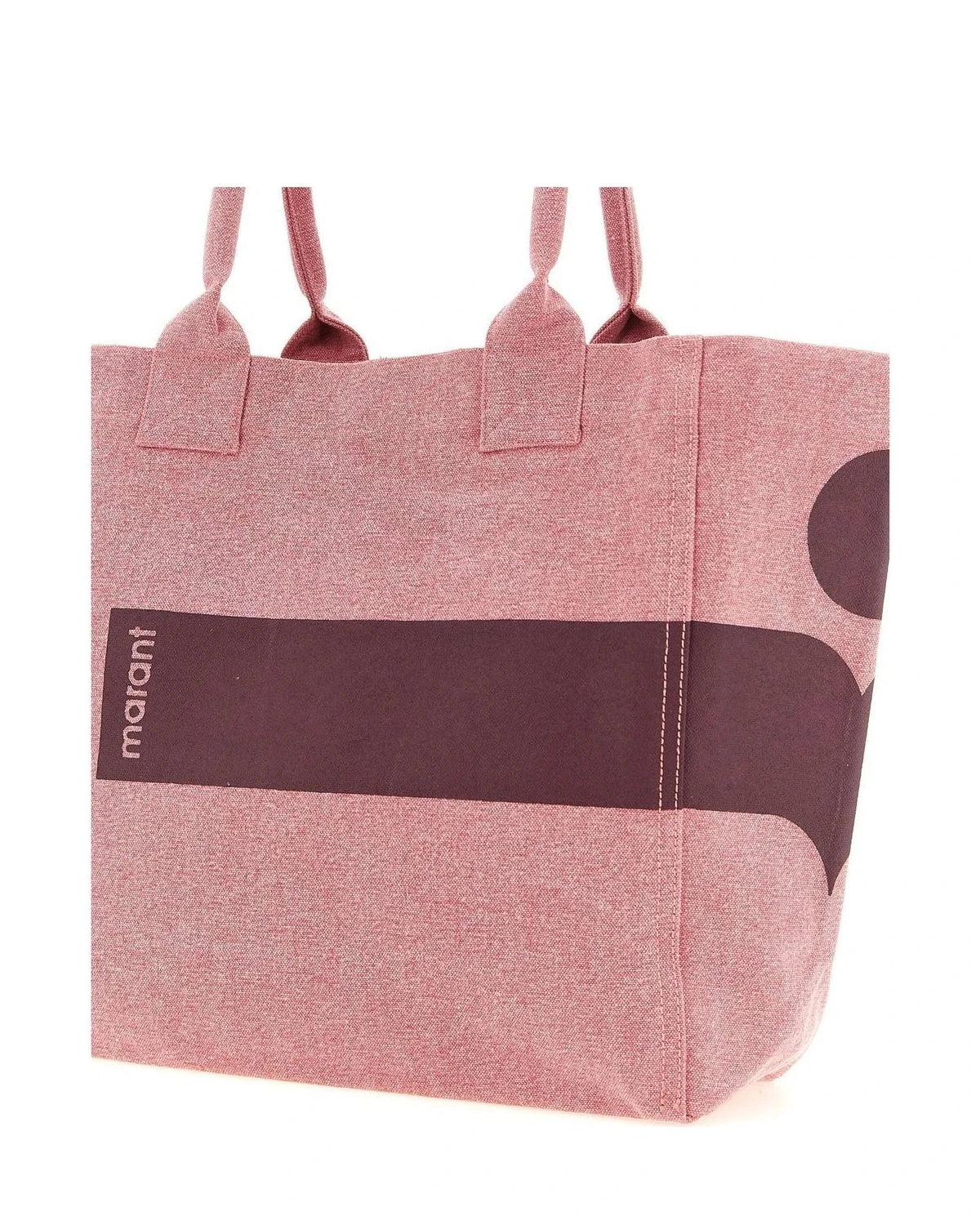 Isabel Marant Tote Bag in pink, Cotton — view 3