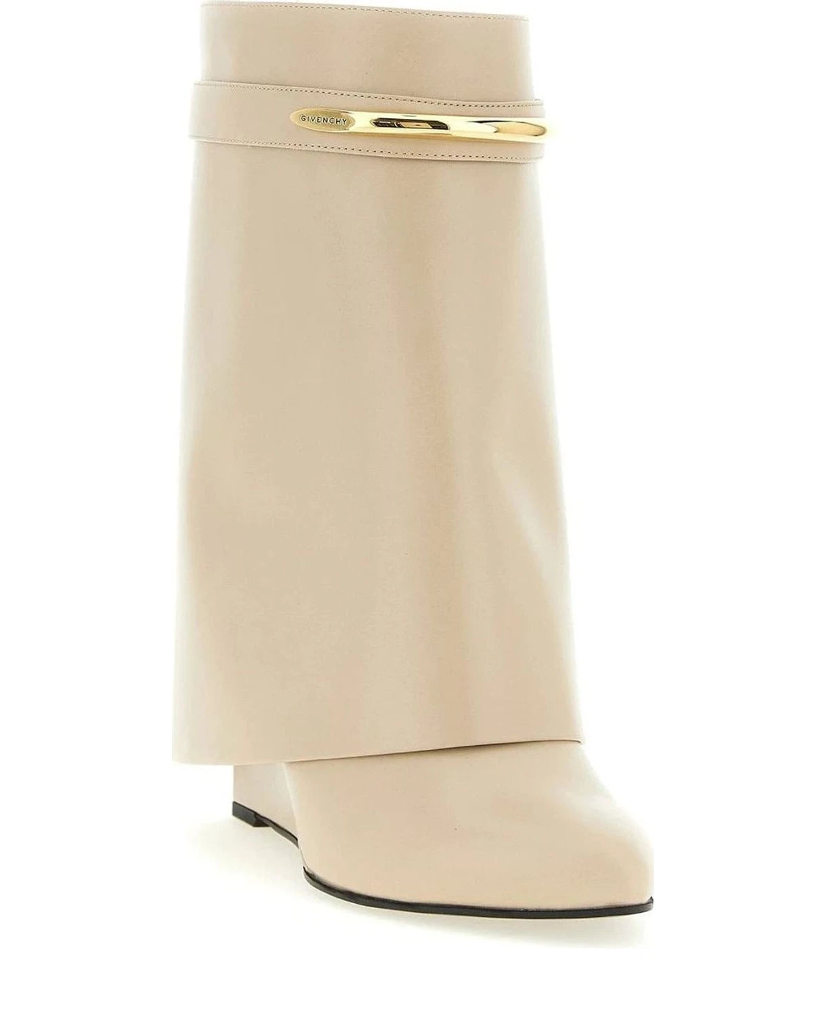Givenchy Boots in beige, Calfskin Leather — view 2