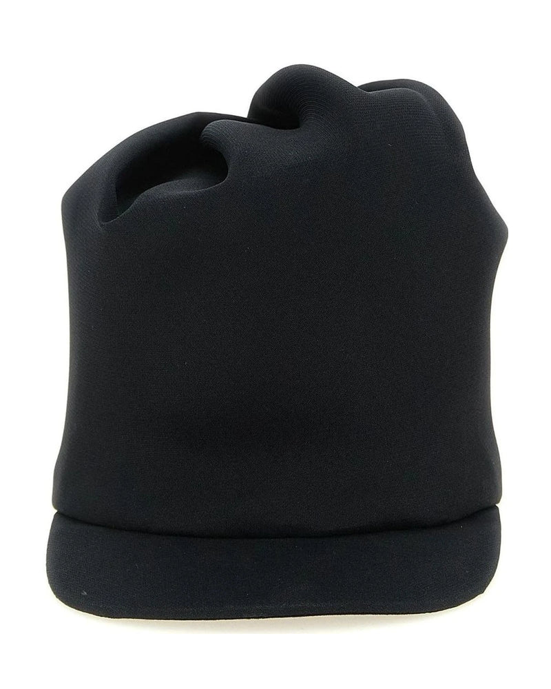 Balenciaga Baseball Cap in black, Silk