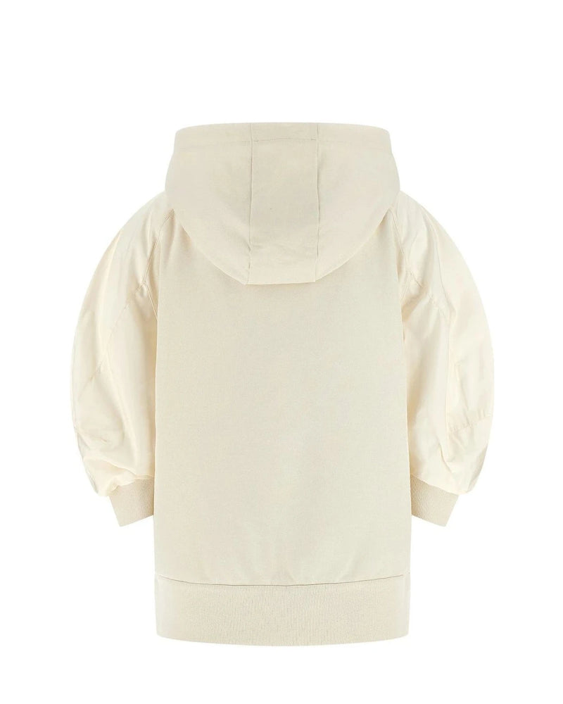Moncler Hoodie in white, Cotton — view 2