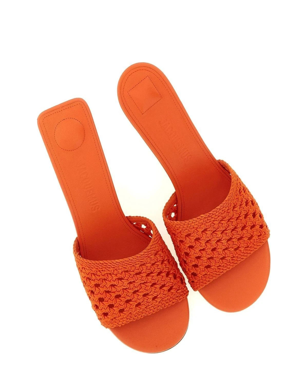 Jacquemus Sandals in orange, Polyester — view 2