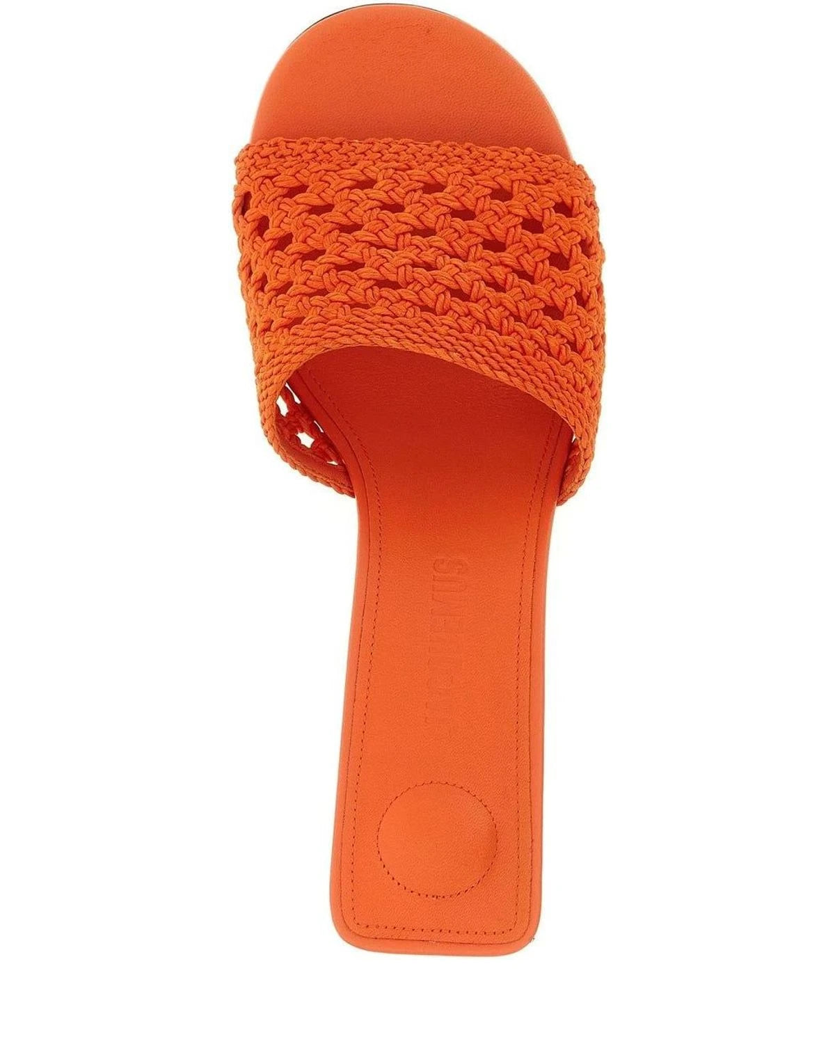 Jacquemus Sandals in orange, Polyester — view 5