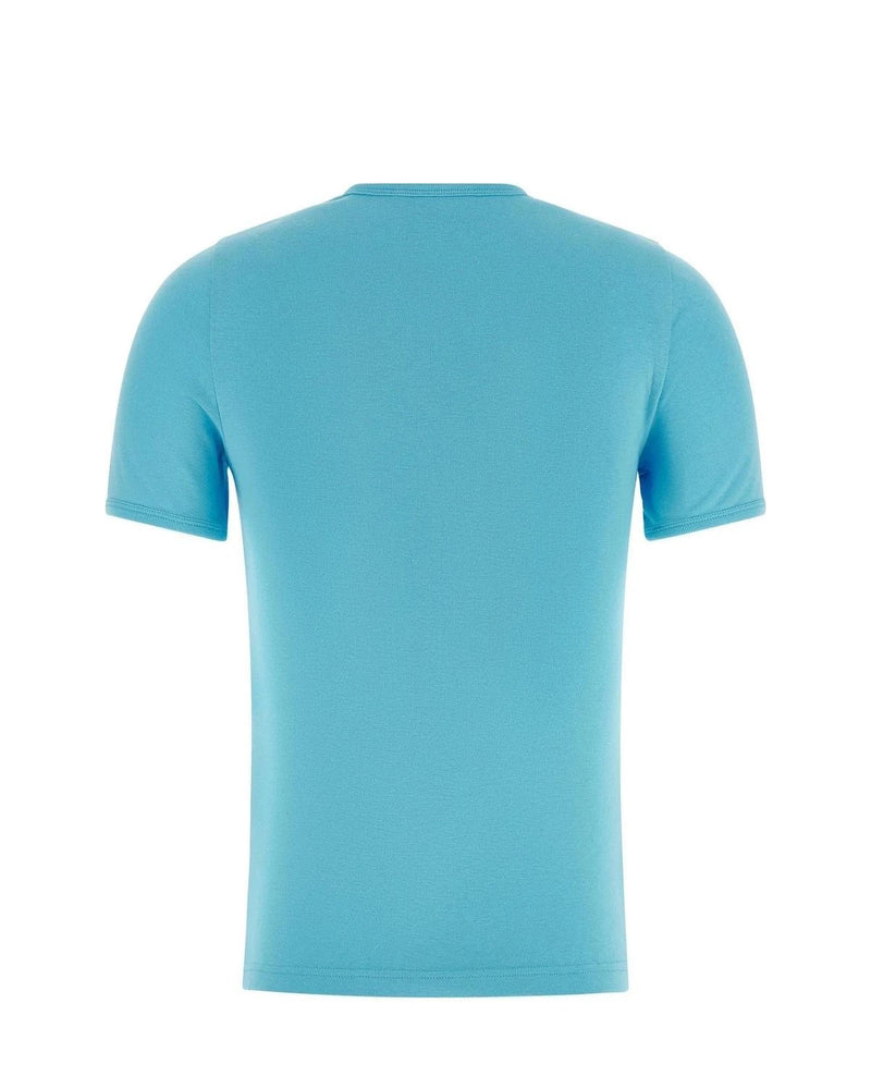 Courrèges T-Shirt in blue — view 2