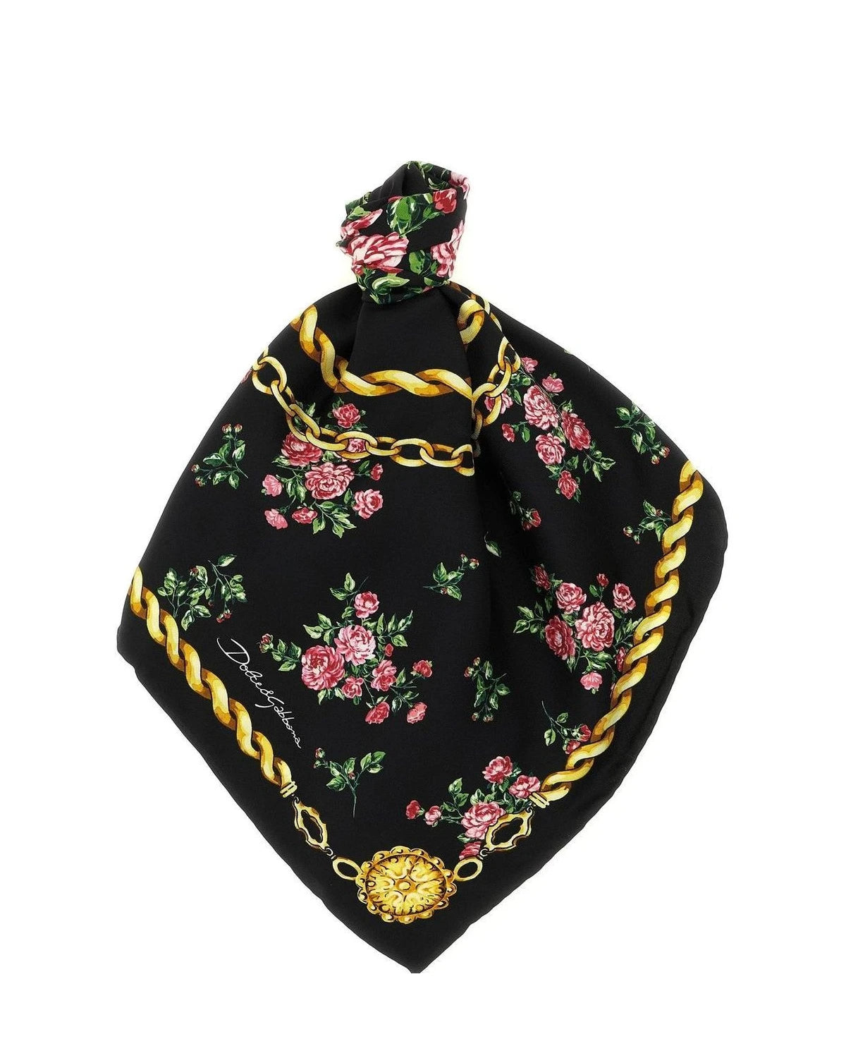 Dolce & Gabbana Scarves & Shawl in black, Silk