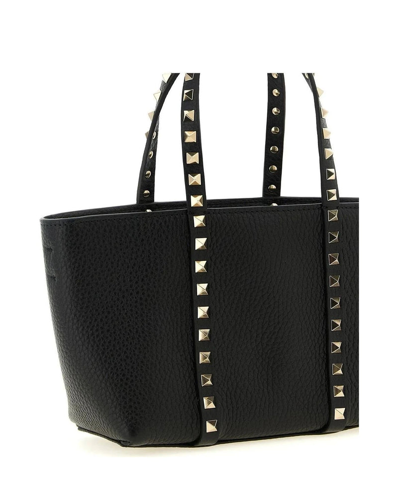 Valentino Garavani Tote Bag in black, Calfskin Leather — view 3