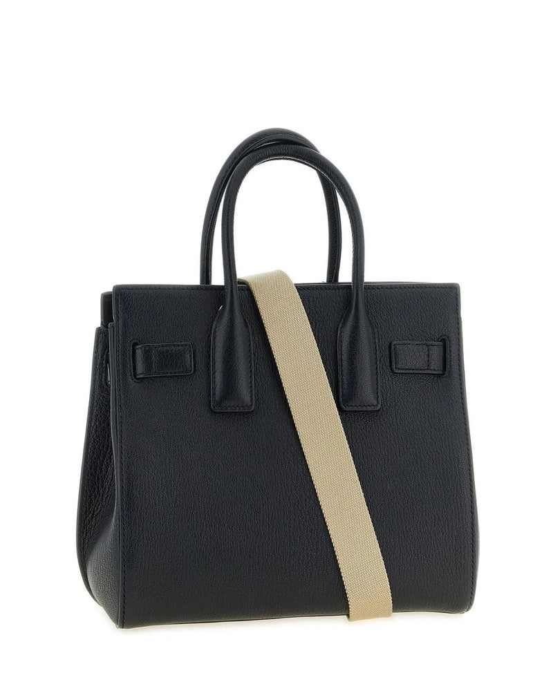 Saint Laurent Satchel Bag in black, Goat Leather — view 2