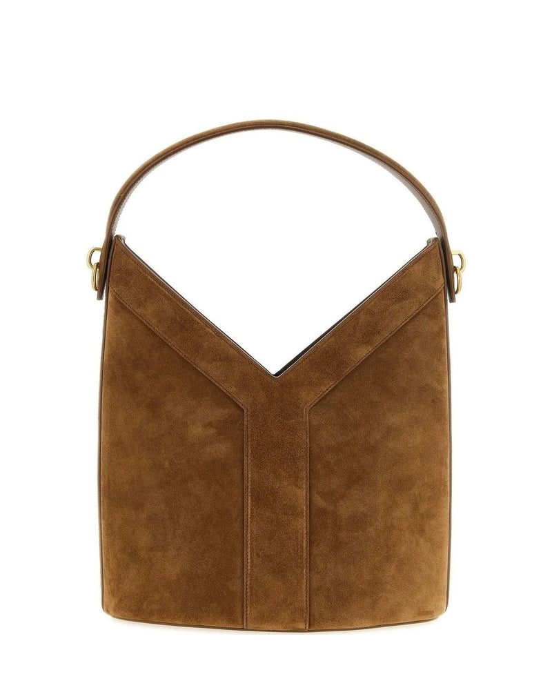 Saint Laurent Hobo Bag in brown, Calfskin Leather
