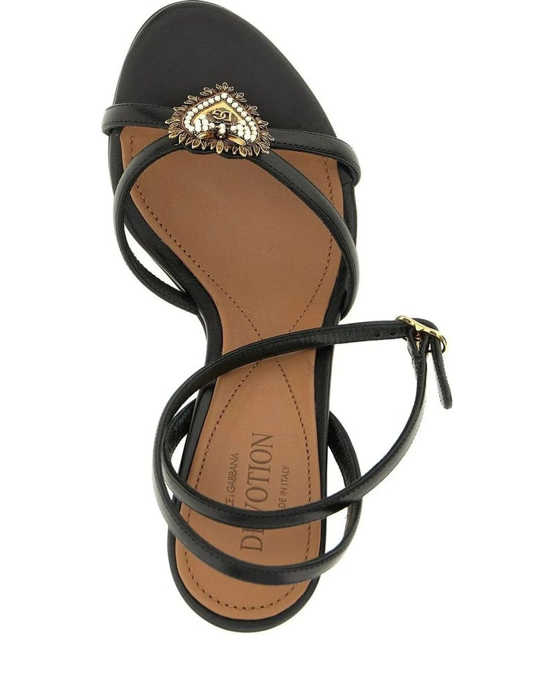 Dolce & Gabbana Heels in black, Calfskin Leather — view 4