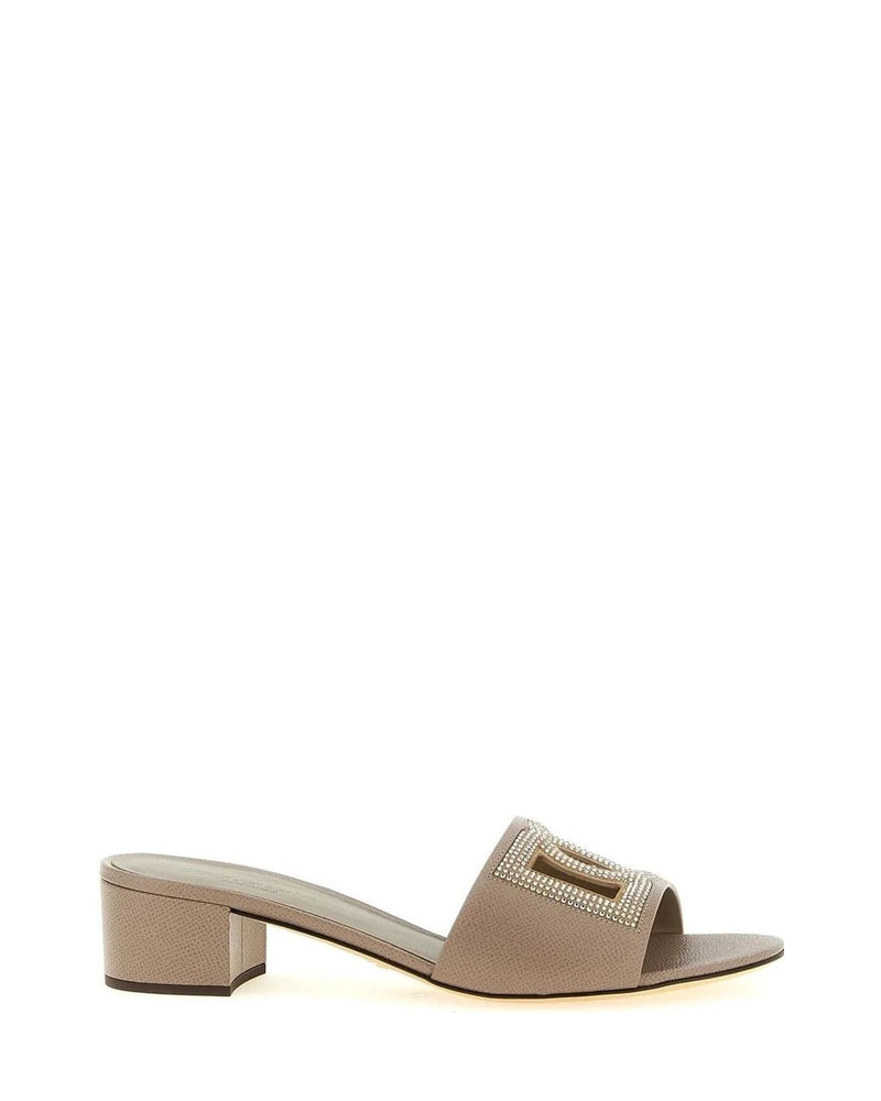 Dolce & Gabbana Heels in gray, Calf Leather